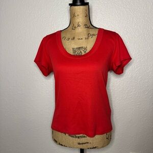 Madewell Red Short Sleeve Tee